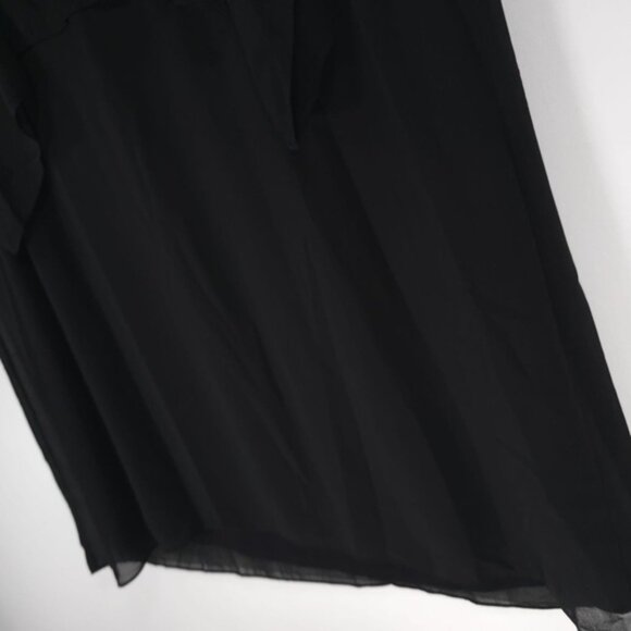 NWT‎ CHELSEA & THEODORE Black Shift Lined Dress Attached Shall 2743086W Size 3X - Picture 8 of 10